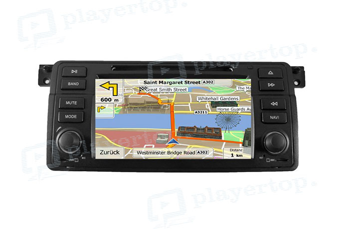 Démontage autoradio gps bmw e46